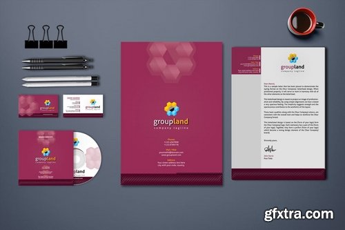 GraphicRiver - Group Land Corporate ID Pack 2782287