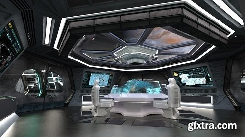 Spaceship Command Center 