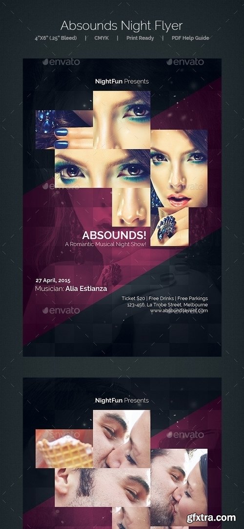 GraphicRiver - Absounds Night Flyer 11099853