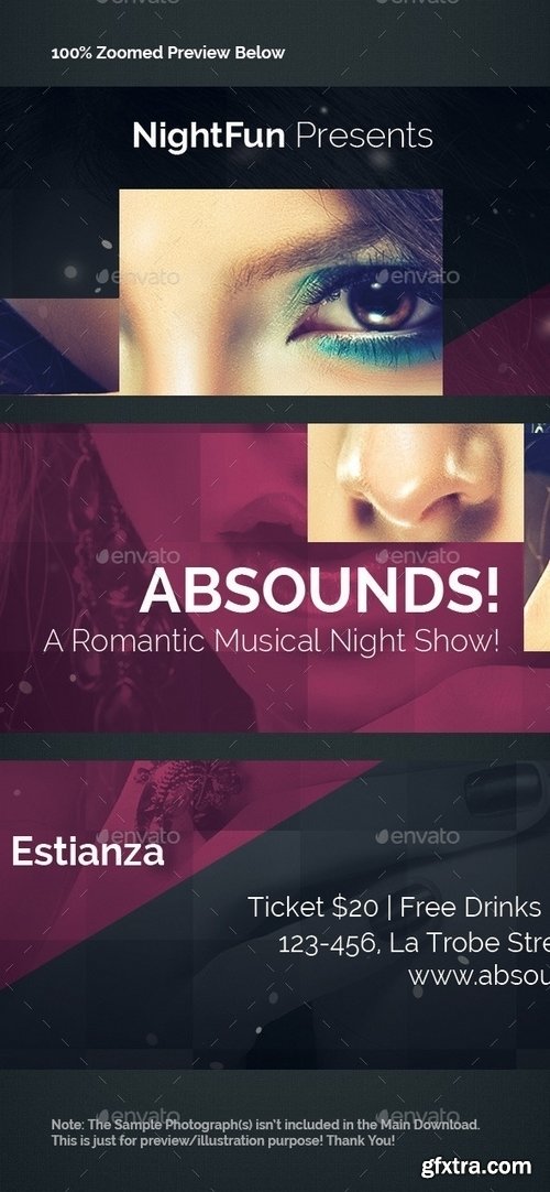 GraphicRiver - Absounds Night Flyer 11099853