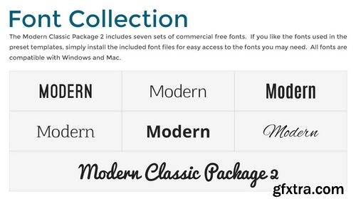 PhotoBacks - Modern Classic Package 2