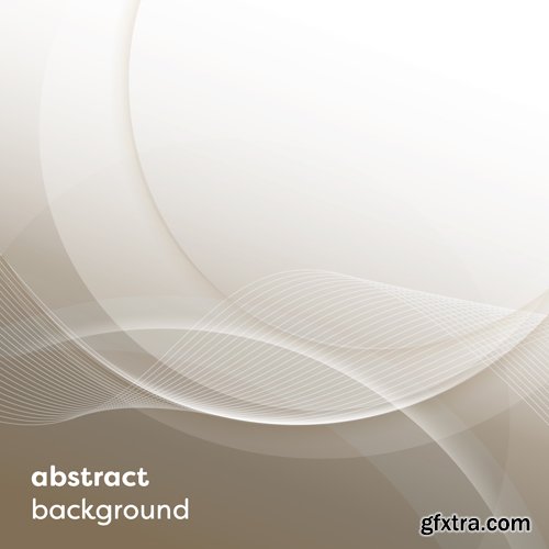 Vector background with abstract lines