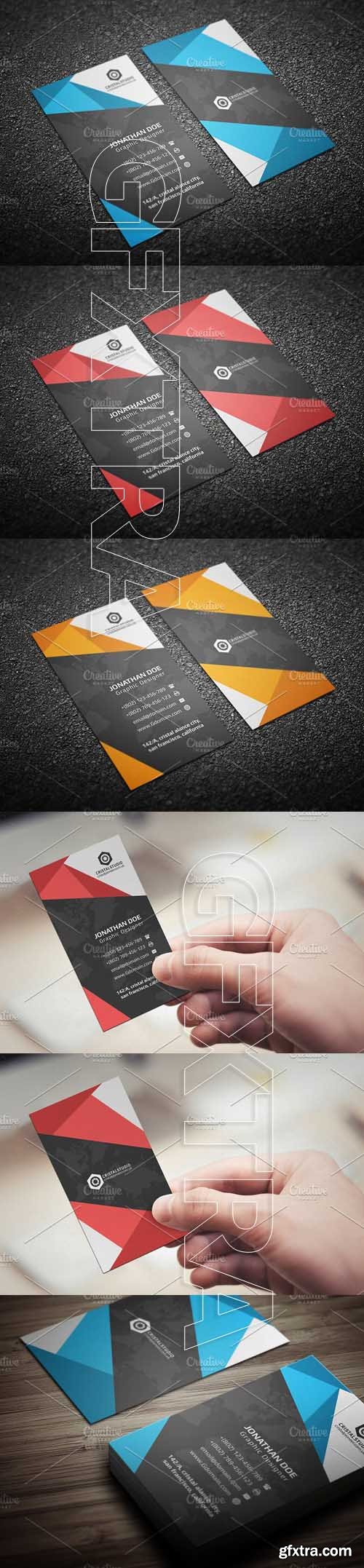 CM - Clean Stylish Business Card 1287753