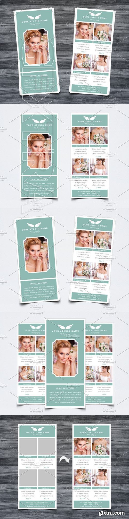 CM - Photography Rack Card Template 1222843