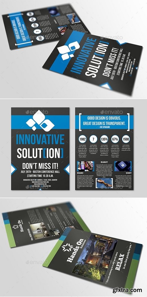 GraphicRiver - Modern Flyers Bundle Pack 599902