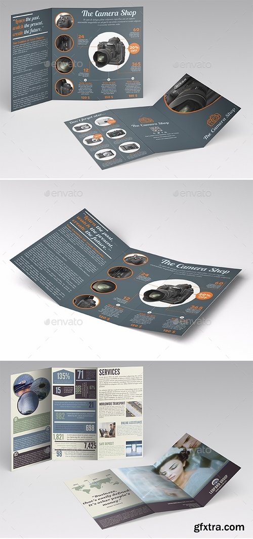 GraphicRiver - Trifold Brochures Bundle 2 1392525