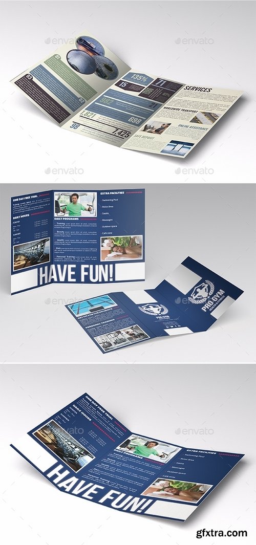 GraphicRiver - Trifold Brochures Bundle 2 1392525