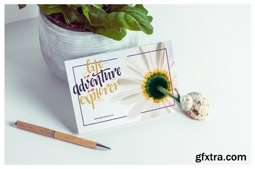 Greeting Card  Invitation Mock-up