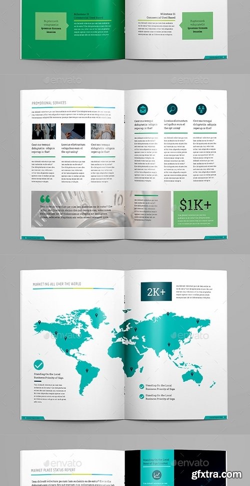 GraphicRiver - Clean Annual Report Brochure_Indesign Layout_V8 16213929