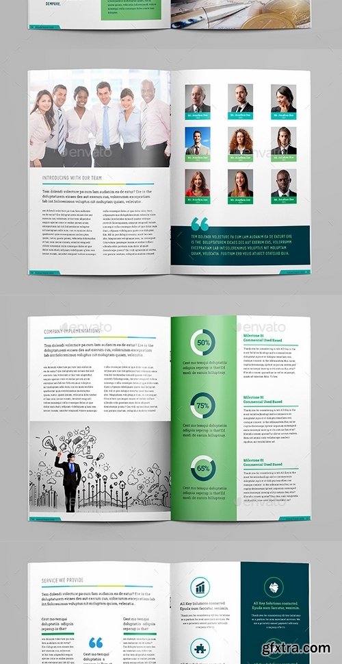 GraphicRiver - Clean Annual Report Brochure_Indesign Layout_V8 16213929