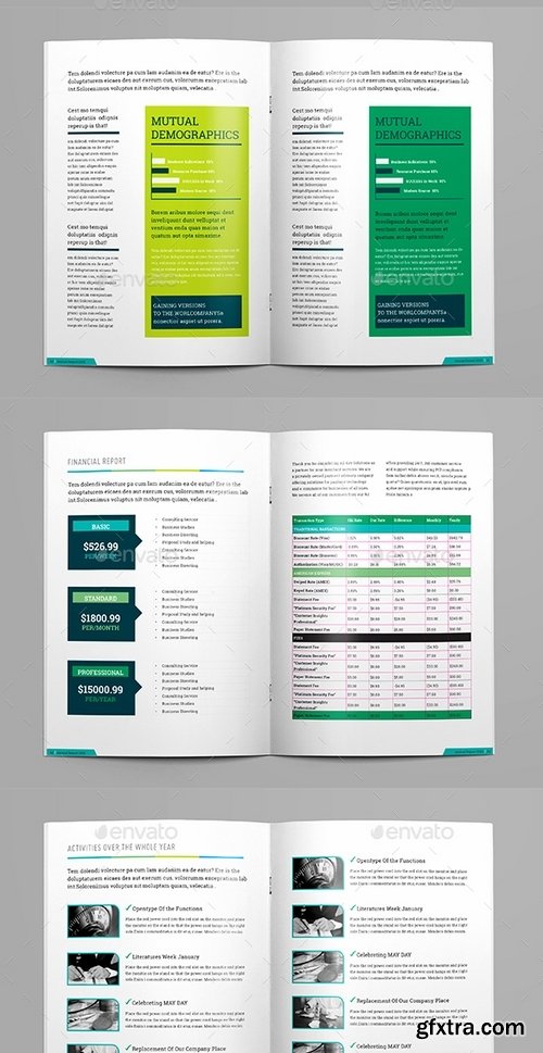 GraphicRiver - Clean Annual Report Brochure_Indesign Layout_V8 16213929