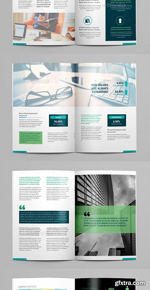 GraphicRiver - Clean Annual Report Brochure_Indesign Layout_V8 16213929