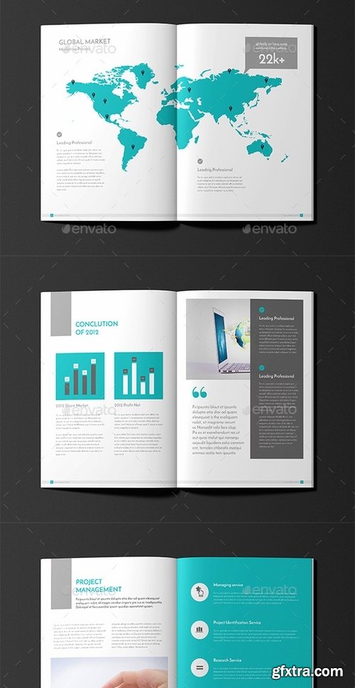 GraphicRiver - Clean Annual Report Brochure V10 19225943