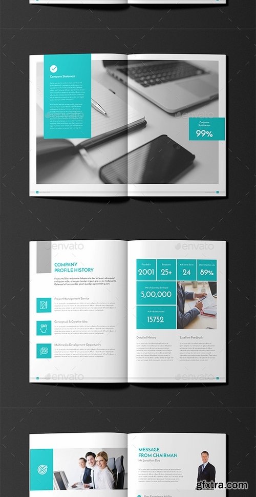 GraphicRiver - Clean Annual Report Brochure V10 19225943