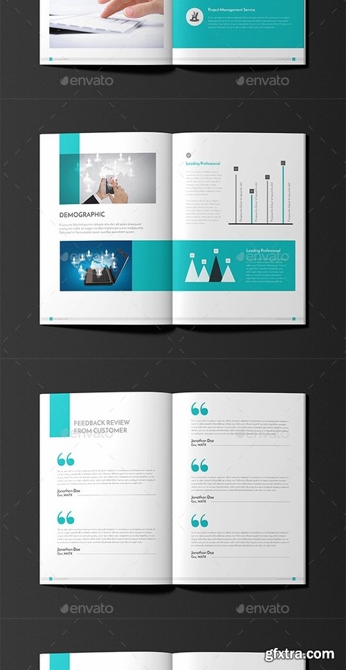 GraphicRiver - Clean Annual Report Brochure V10 19225943