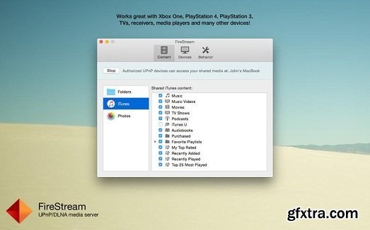 FireStream 1.24 (Mac OS X)