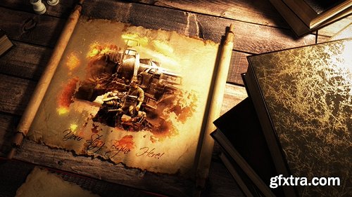 Videohive Epic Scroll Parchment 19441080