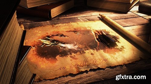 Videohive Epic Scroll Parchment 19441080