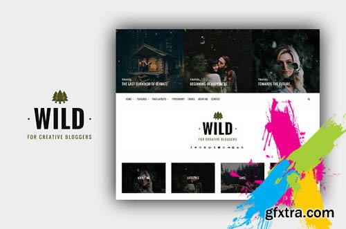 CM - Wild - A Responsive Wordpress Theme 1291775