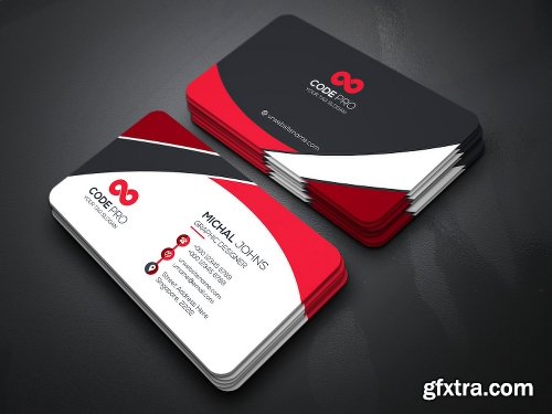 CreativeMarket Simple Minimal Business Cards Bundle 1291426