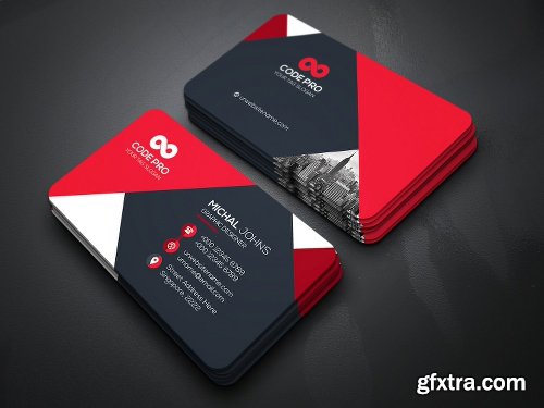 CreativeMarket Simple Minimal Business Cards Bundle 1291426