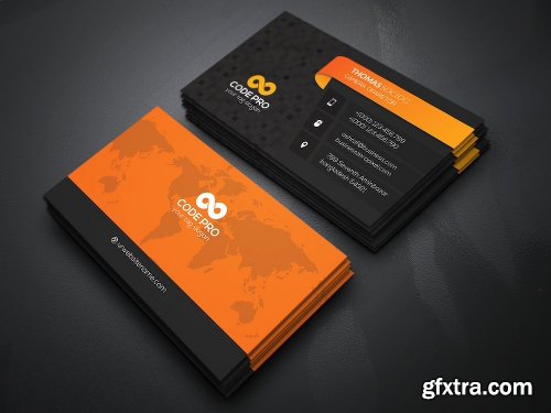 CreativeMarket Simple Minimal Business Cards Bundle 1291426