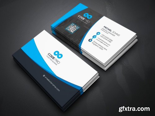 CreativeMarket Simple Minimal Business Cards Bundle 1291426