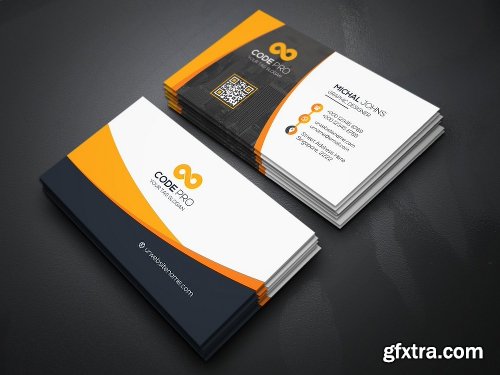 CreativeMarket Simple Minimal Business Cards Bundle 1291426