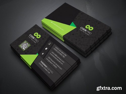 CreativeMarket Simple Minimal Business Cards Bundle 1291426