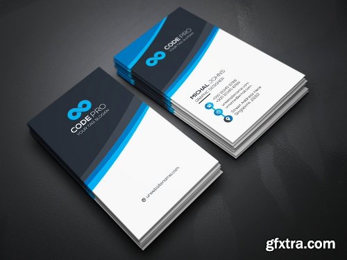 CreativeMarket Simple Minimal Business Cards Bundle 1291426