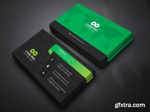 CreativeMarket Simple Minimal Business Cards Bundle 1291426