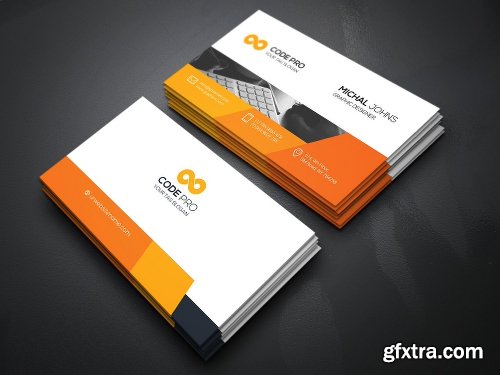 CreativeMarket Simple Minimal Business Cards Bundle 1291426