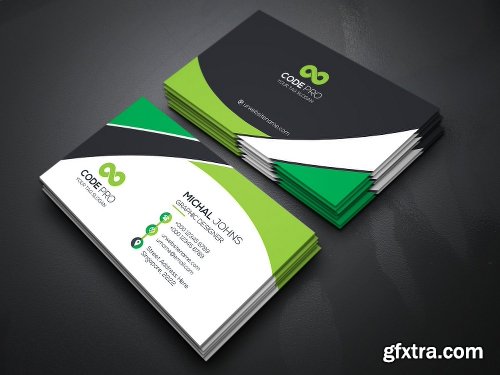 CreativeMarket Simple Minimal Business Cards Bundle 1291426