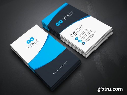 CreativeMarket Simple Minimal Business Cards Bundle 1291426