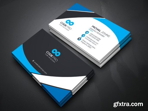 CreativeMarket Simple Minimal Business Cards Bundle 1291426