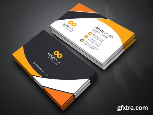 CreativeMarket Simple Minimal Business Cards Bundle 1291426