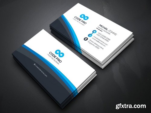 CreativeMarket Simple Minimal Business Cards Bundle 1291426