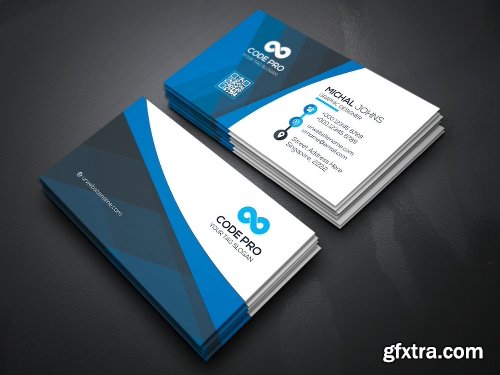 CreativeMarket Simple Minimal Business Cards Bundle 1291426