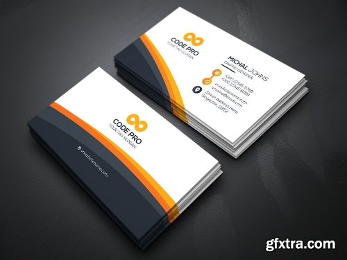 CreativeMarket Simple Minimal Business Cards Bundle 1291426