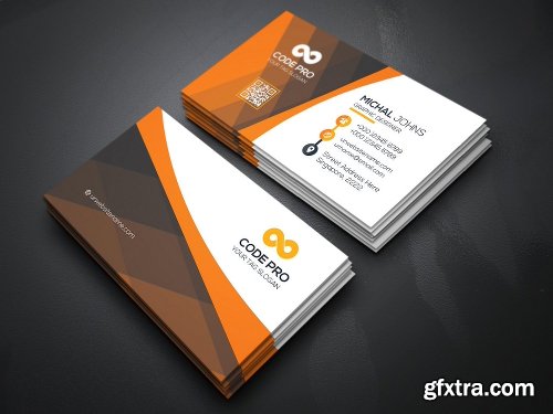 CreativeMarket Simple Minimal Business Cards Bundle 1291426