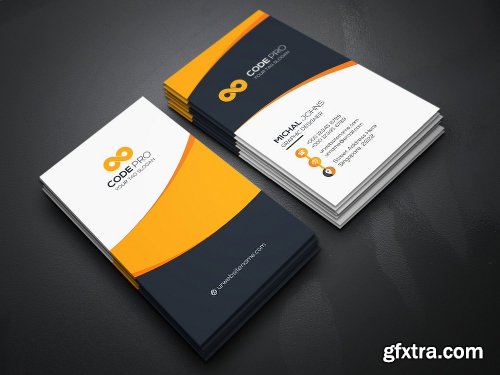 CreativeMarket Simple Minimal Business Cards Bundle 1291426