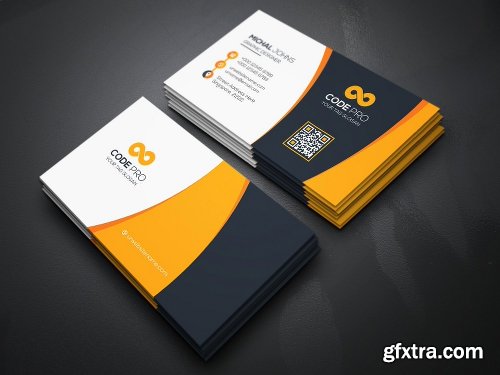 CreativeMarket Simple Minimal Business Cards Bundle 1291426