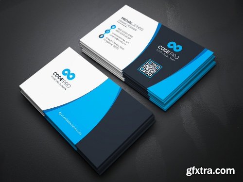 CreativeMarket Simple Minimal Business Cards Bundle 1291426