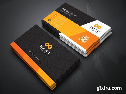 CreativeMarket Simple Minimal Business Cards Bundle 1291426