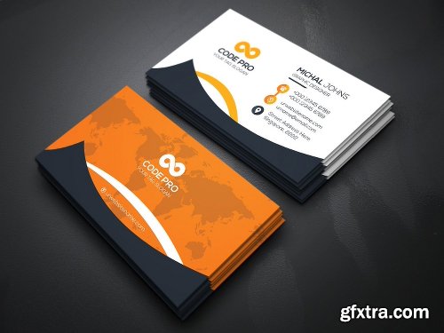 CreativeMarket Simple Minimal Business Cards Bundle 1291426