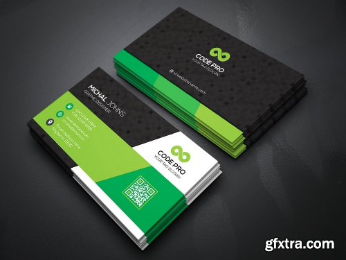 CreativeMarket Simple Minimal Business Cards Bundle 1291426