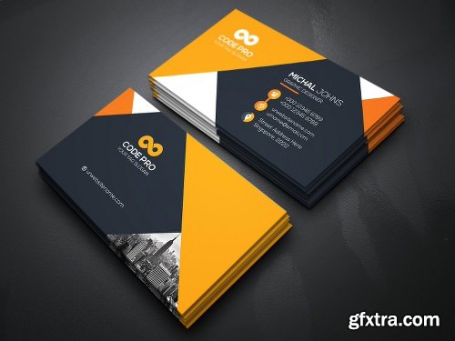 CreativeMarket Simple Minimal Business Cards Bundle 1291426