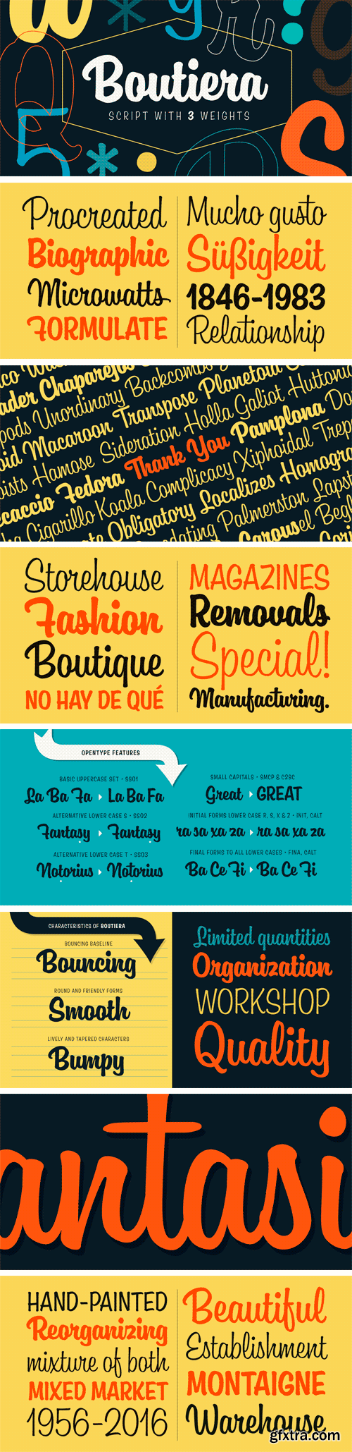 Boutiera Font Family