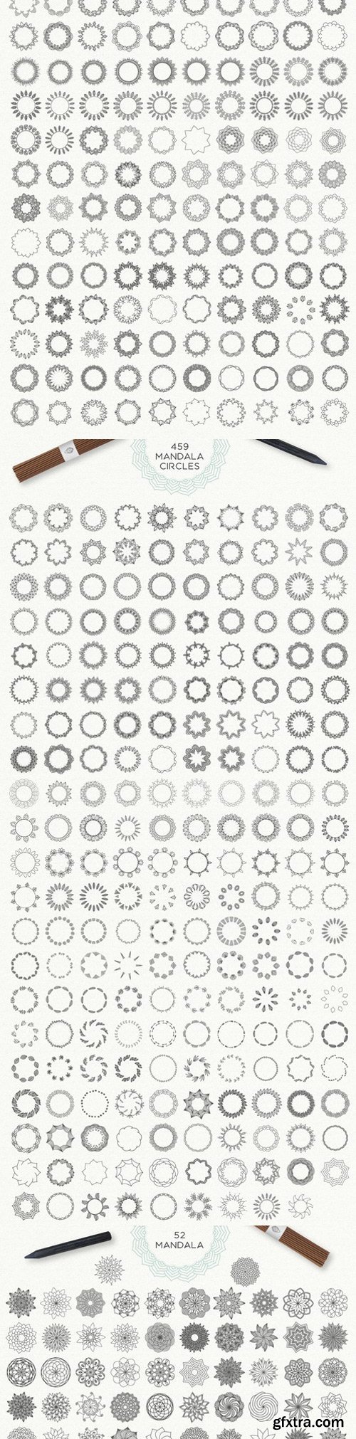 CM - Mandala Collection [630 Elements] 888949