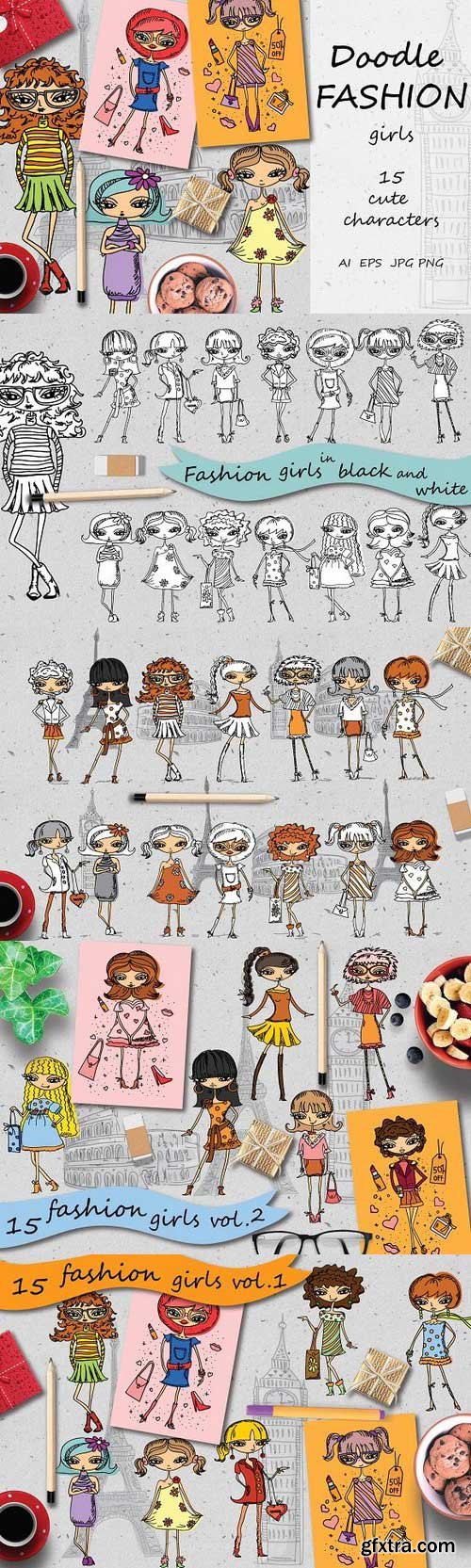 CM - Doodle FASHION girls 1255506